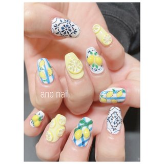2026年】新着順｜#レモン🍋ネイルのネイルデザイン｜ネイルブック