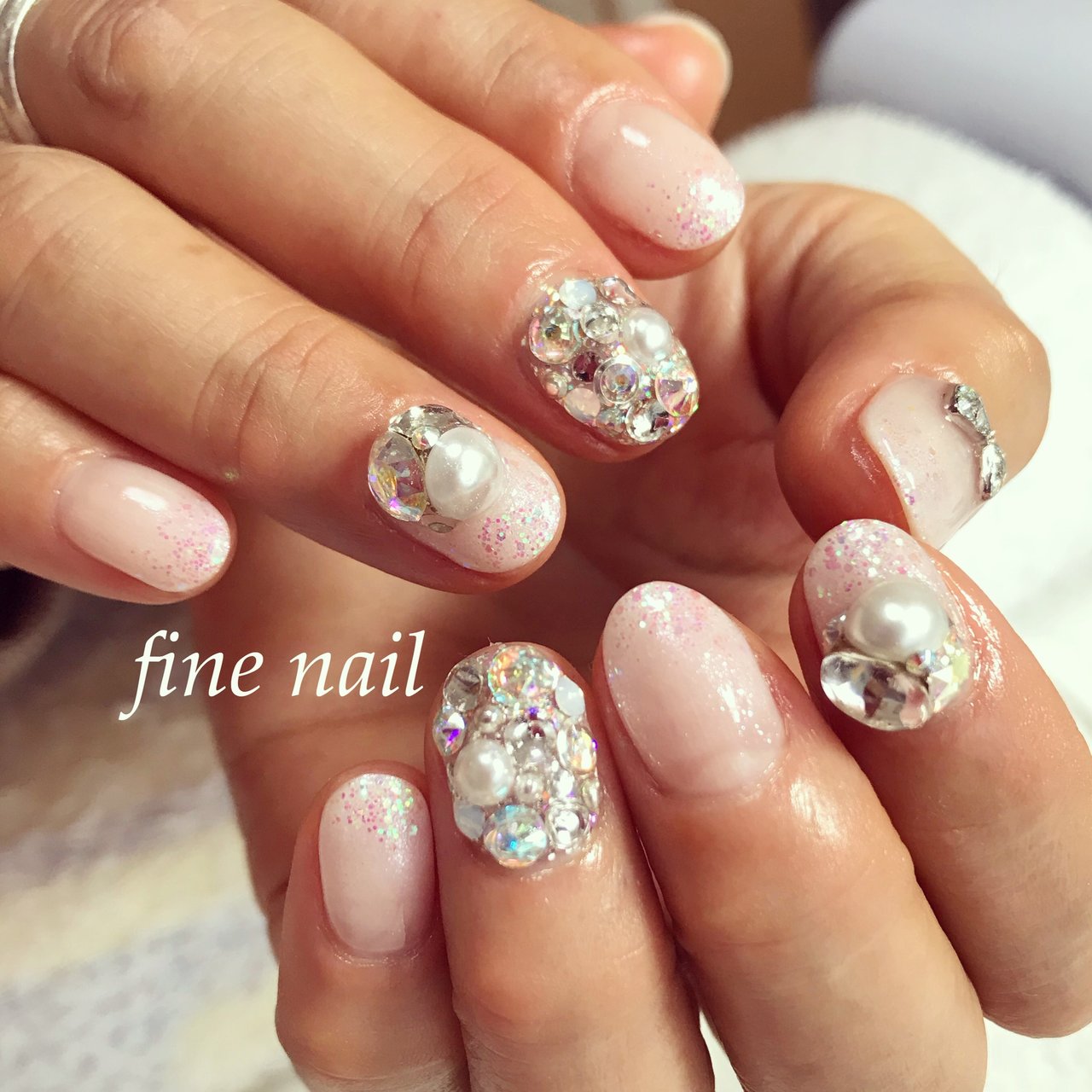 オールシーズン パーティー デート 女子会 ハンド Fine Nail ファインネイル のネイルデザイン No ネイルブック