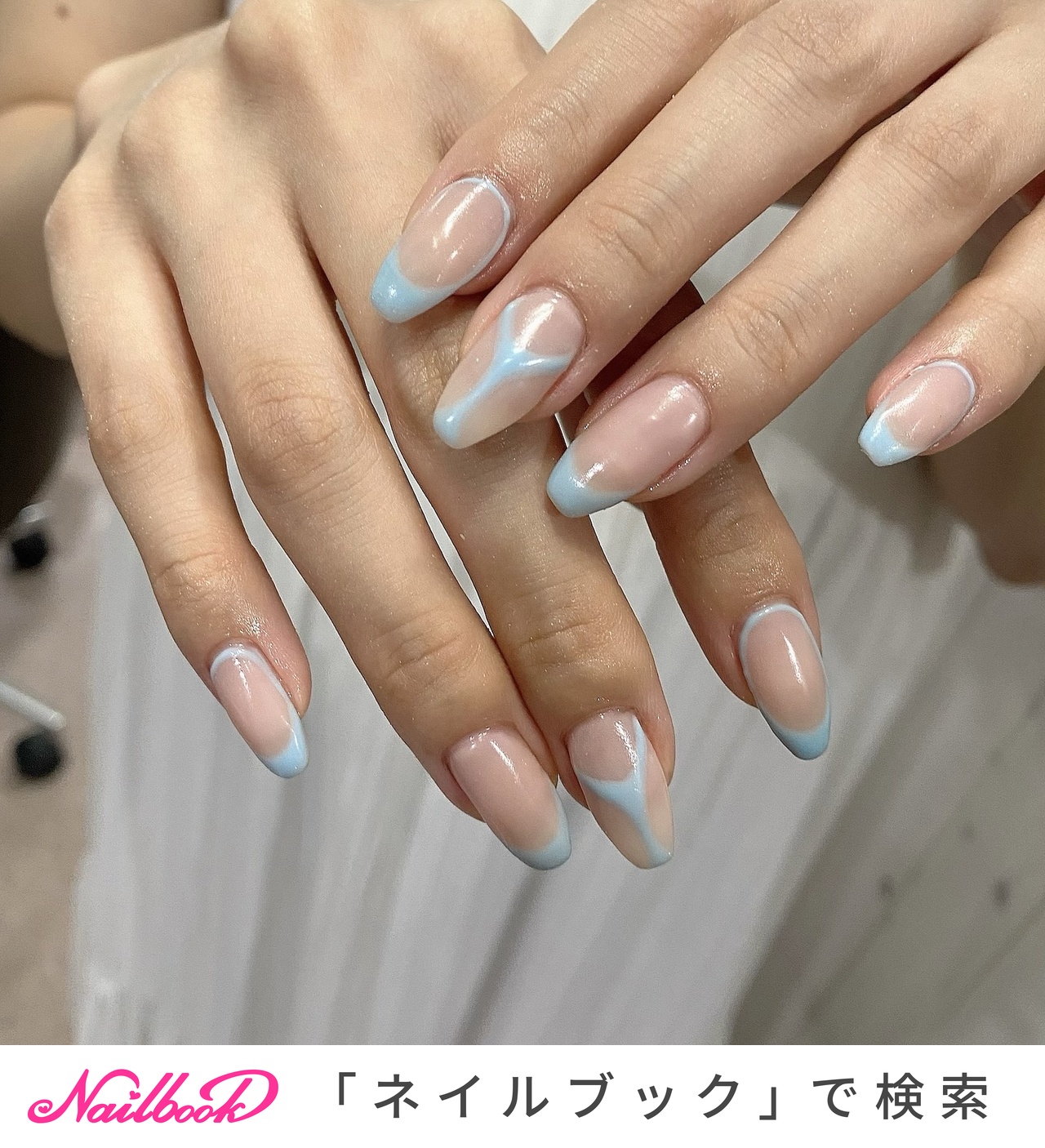 海外風ネイルのネイルデザイン｜ネイルブック