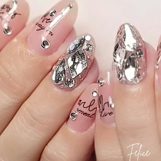 【着画あり】ハンドメイド　シンプルネイル　リングネイル　ハートネイル　大人キレイ リングネイル(リング/アクセサリー)のネイルデザイン｜ネイルブック