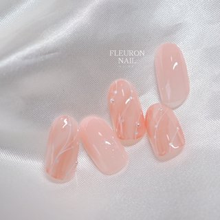 桃色のネイルデザイン｜ネイルブック