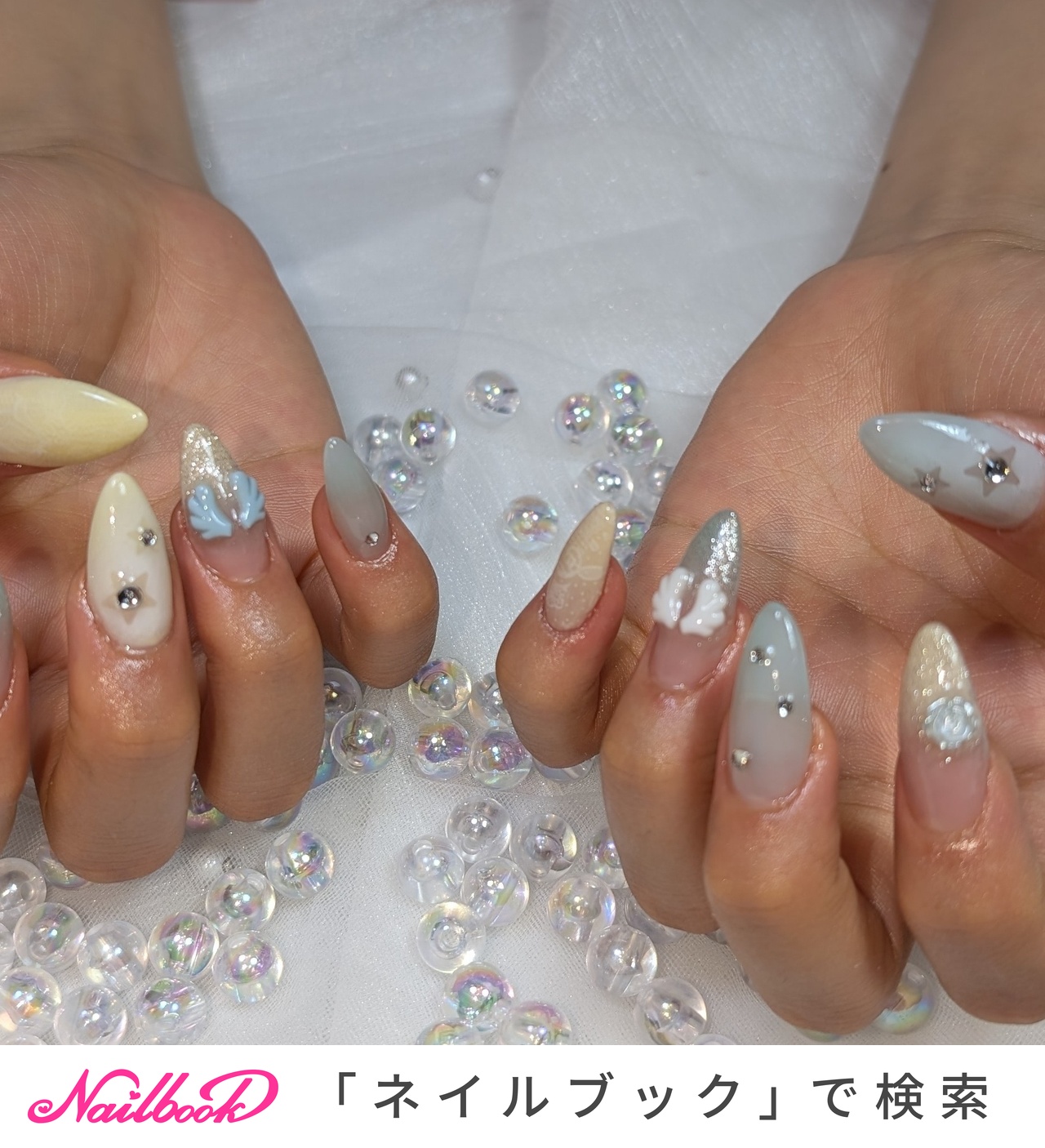 ワンホンネイル(ワンホン/中国ネイル/中華ネイル)/ちゅるんのネイル