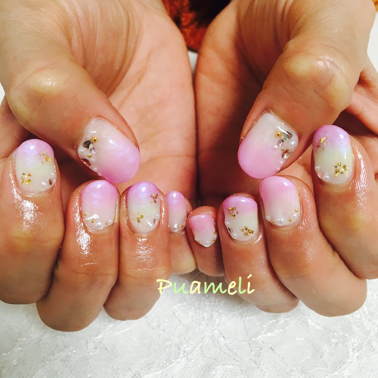 春 入学式 ブライダル デート ハンド Nailsalonpuameliのネイルデザイン No ネイルブック