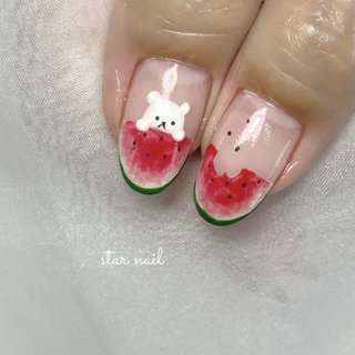 しろくまのネイルデザイン｜ネイルブック