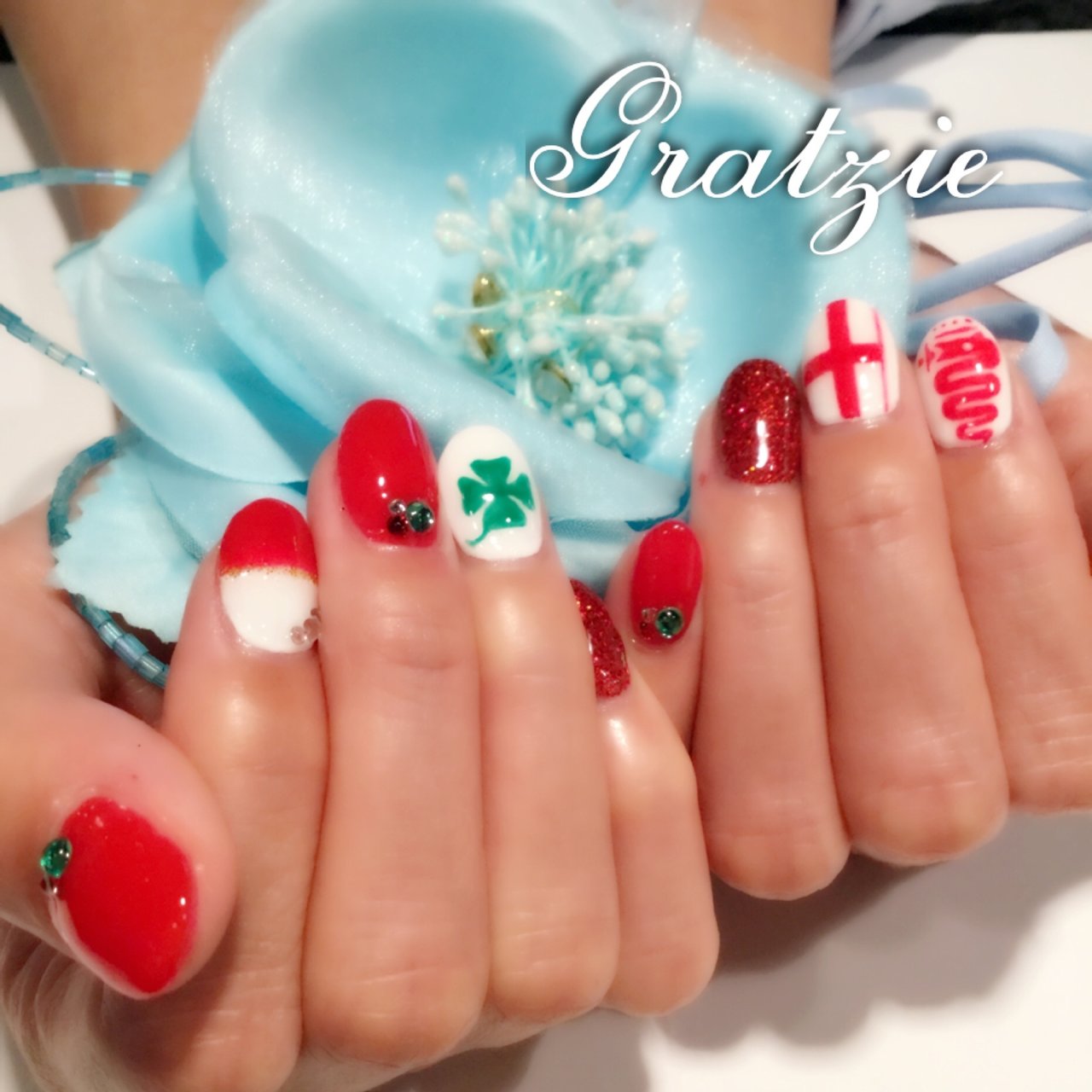 冬 ライブ デート ハンド 痛ネイル グラッツェのネイルデザイン No ネイルブック