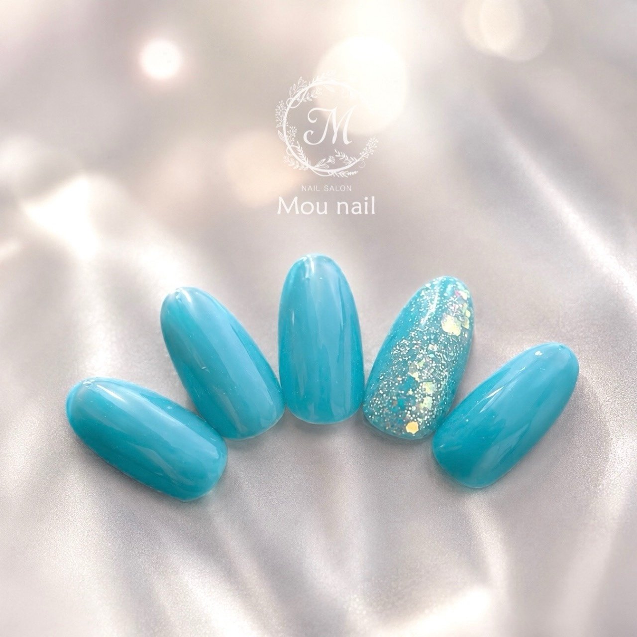 夏/海/リゾート/ハンド/シンプル - Mou nailのネイルデザイン[No
