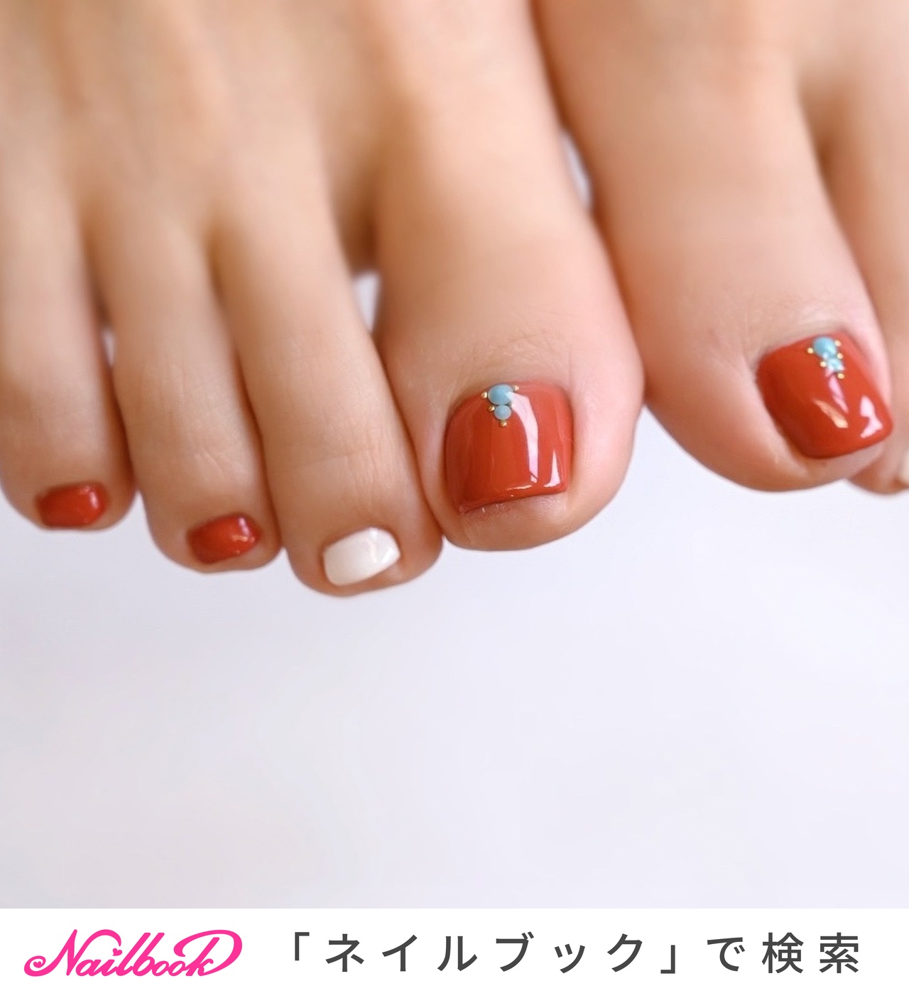 おすすめ順｜#シンプルフットネイルのネイルデザイン｜ネイルブック