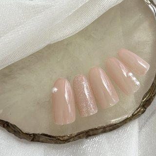 ワンカラー/ホワイト/ワンホンネイルのネイルデザイン｜ネイルブック
