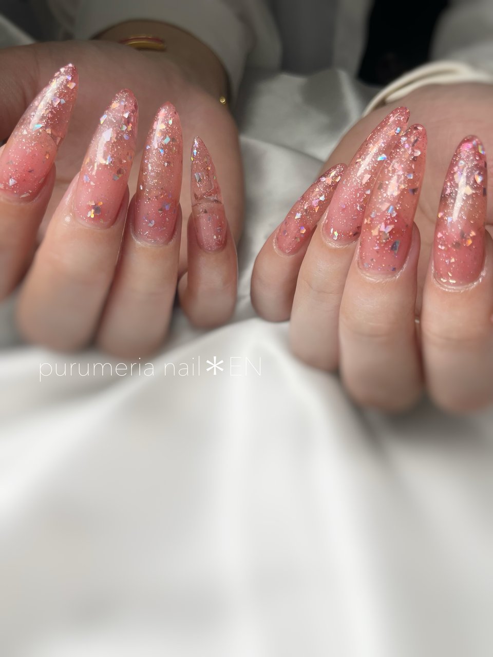夏/海/リゾート/ハンド/ホログラム - purumeria nail＊ENのネイル