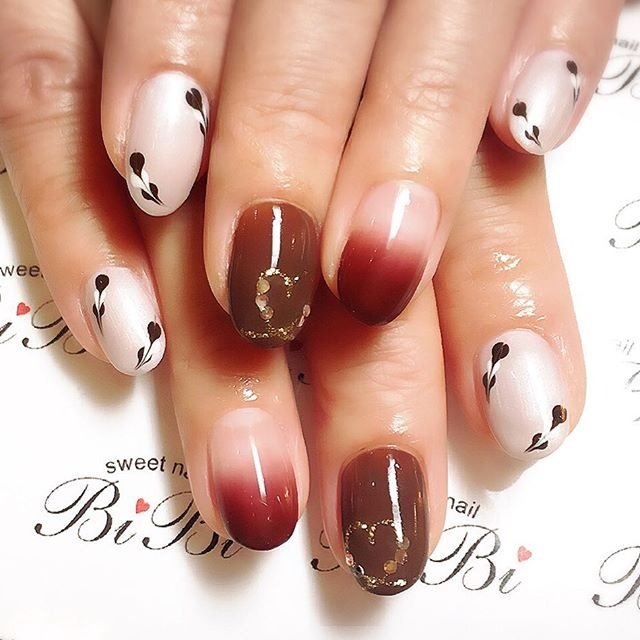 冬 バレンタイン デート 女子会 ハンド Sweet Nail Bibiのネイルデザイン No ネイルブック