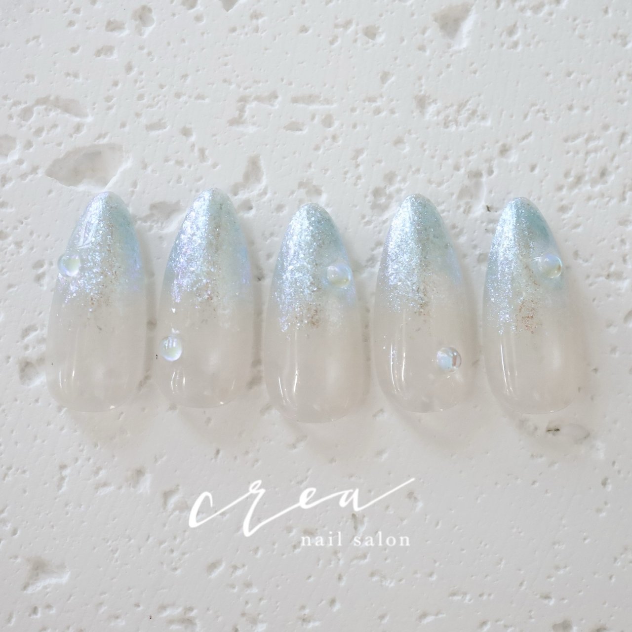 夏/ハンド/グラデーション/マグネット/オーロラ - nailsalon crea 塩田