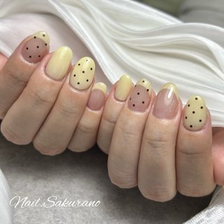 ドット(水玉)/#大人ネイルのネイルデザイン｜ネイルブック