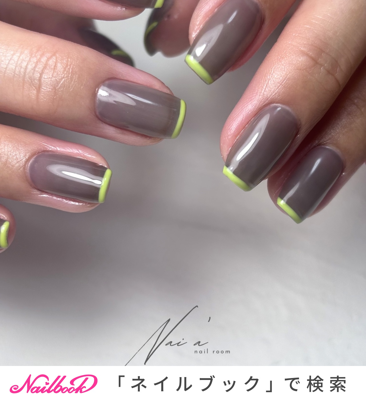 フレンチネイル(フレンチ)/＃個性派ネイルのネイルデザイン｜ネイルブック