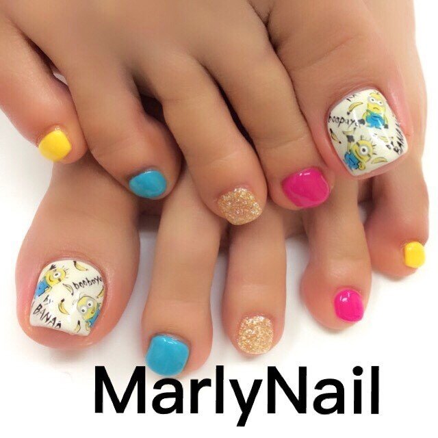 オールシーズン 旅行 海 女子会 フット Marlynail 盛岡ネイル マツエクサロン のネイルデザイン No ネイルブック