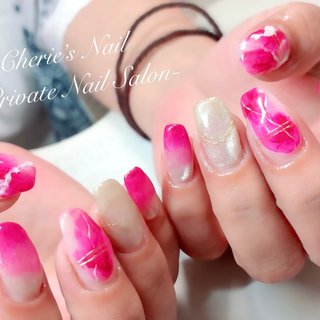 夏/ニュアンス/7月ネイルのネイルデザイン｜ネイルブック