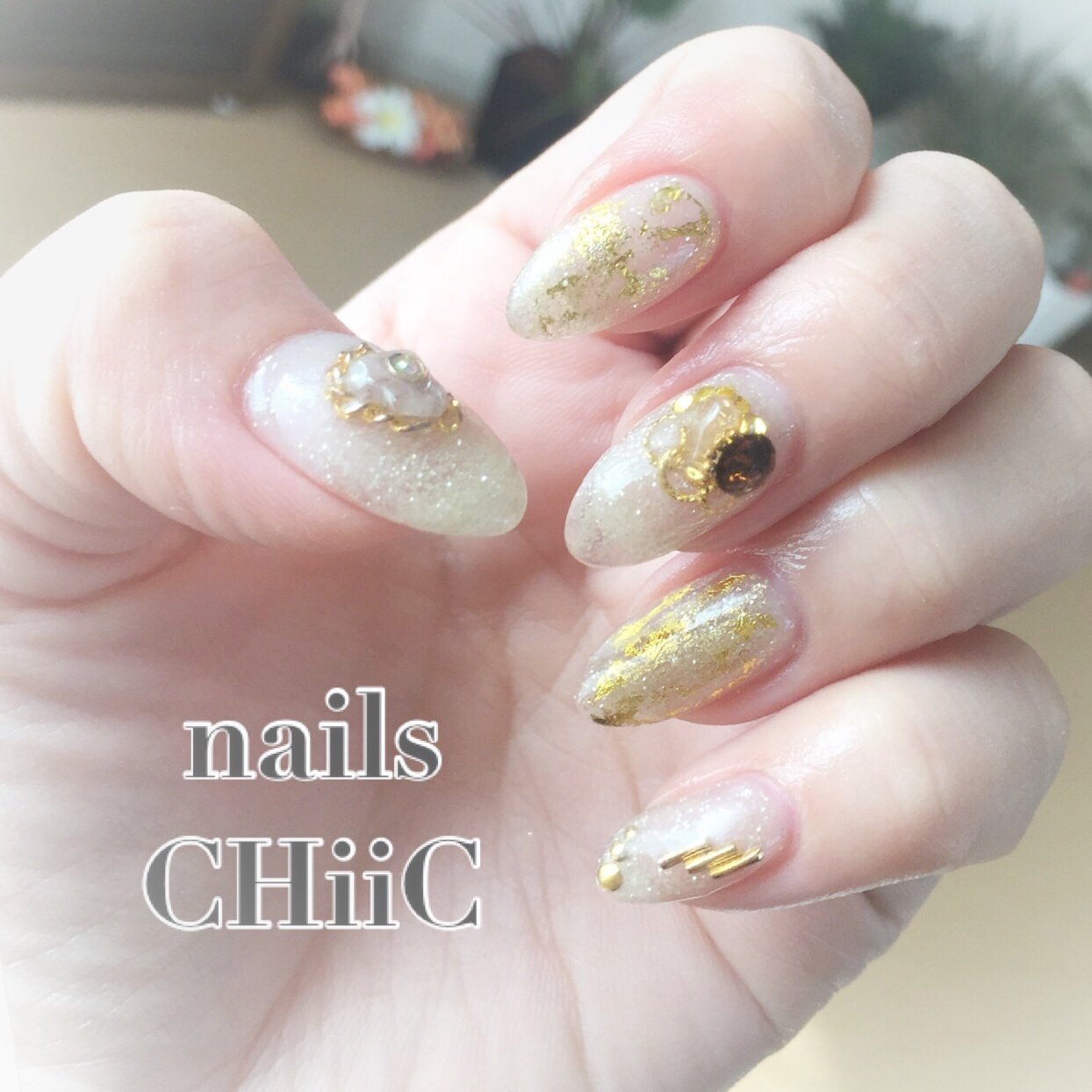 春 海 ブライダル パーティー ハンド Nails Chiic ネイルズシークのネイルデザイン No ネイルブック