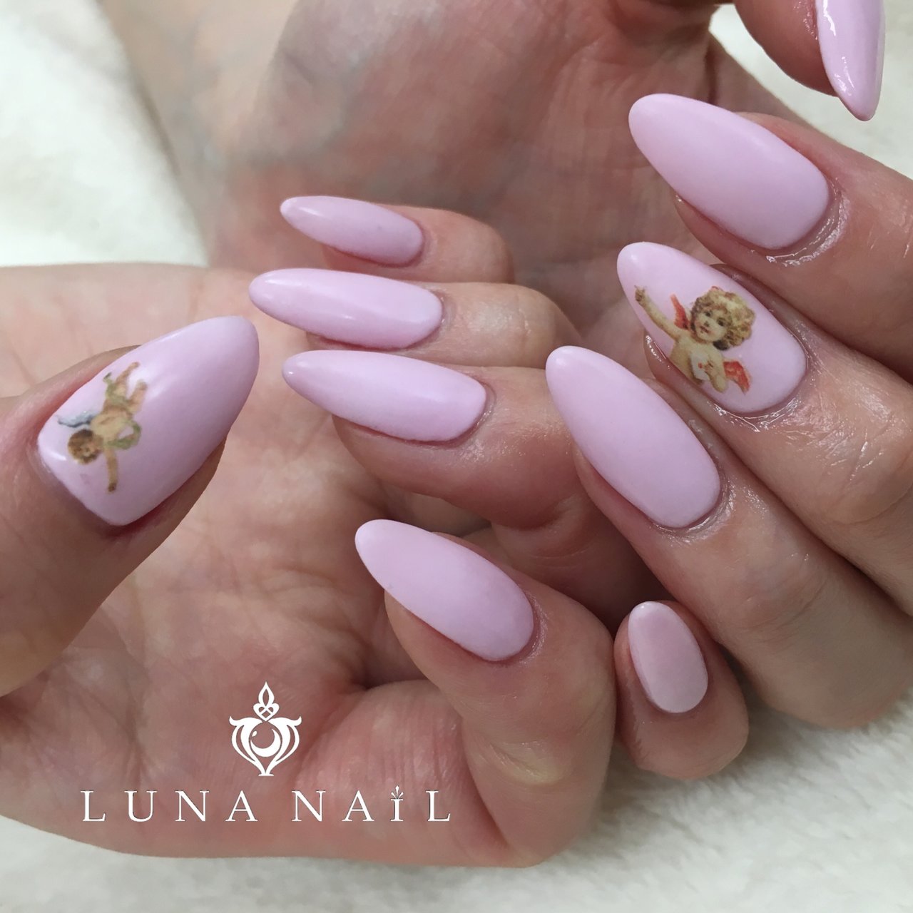 オールシーズン ハンド ワンカラー マット ロング Luna Nail のネイルデザイン No ネイルブック