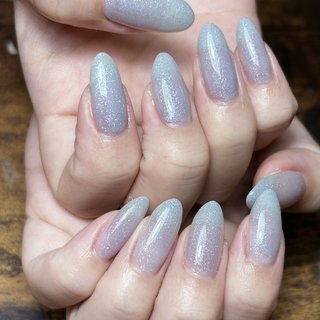 ラメワンカラーのネイルデザイン｜ネイルブック