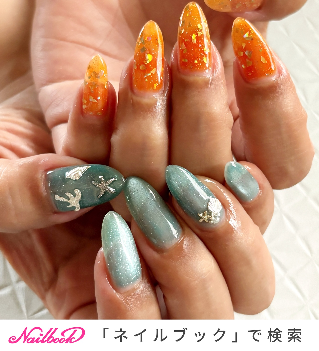 海パーツのネイルデザイン｜ネイルブック