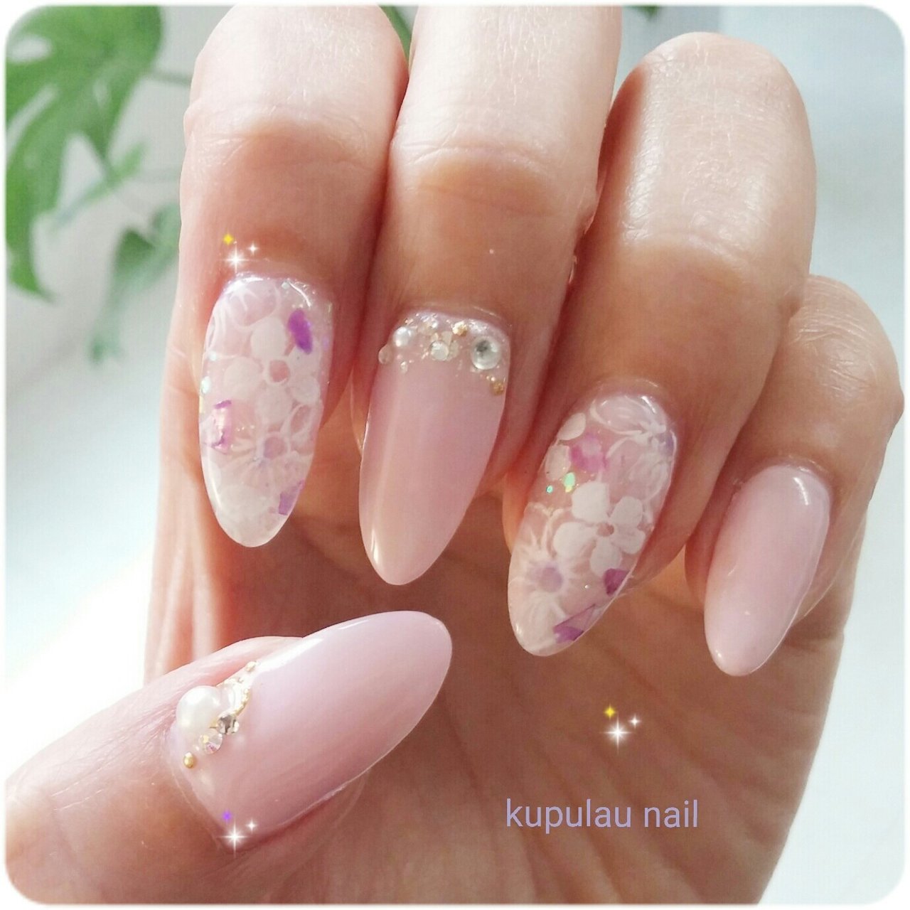 春 オフィス デート 女子会 ハンド Kupulau Nail Haruのネイルデザイン No ネイルブック