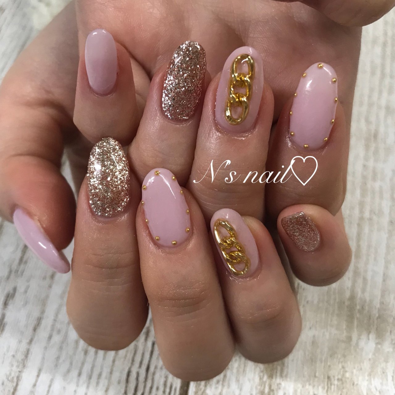 オールシーズン ブライダル パーティー 女子会 ハンド Ns Nailのネイルデザイン No 294 ネイルブック