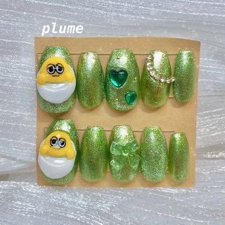 推し活/痛ネイル/ネイルチップのネイルデザイン｜ネイルブック