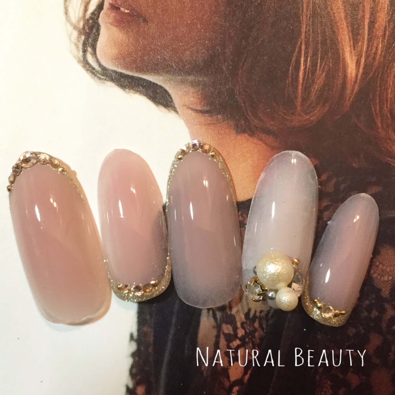 オールシーズン 成人式 ブライダル パーティー ハンド Naturalbeautyのネイルデザイン No ネイルブック