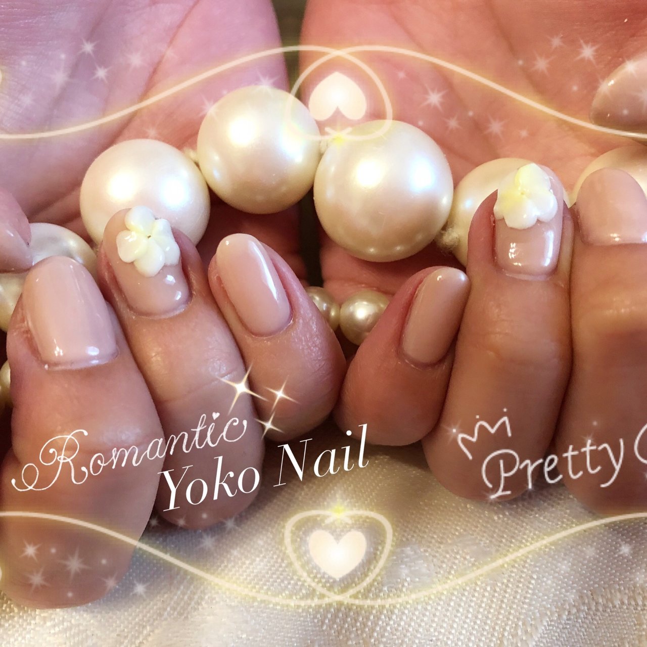 春 夏 フラワー 3d ジェル Yoko Nailのネイルデザイン No ネイルブック