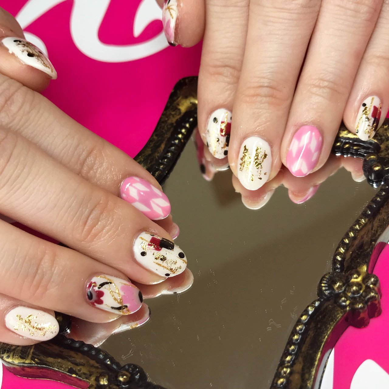 お正月 ハンド ワンカラー 和 ショート S Nailのネイルデザイン No ネイルブック