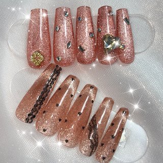 ボルドー/ワンホンネイルのネイルデザイン｜ネイルブック