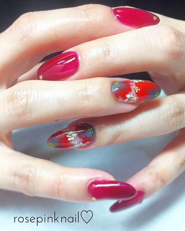 成人式 リゾート ブライダル パーティー ハンド Rosepinknail ローズピンクネイルのネイルデザイン No ネイルブック