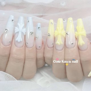 人気順｜イエロー/水色/#クロムネイルのネイルデザイン｜ネイルブック