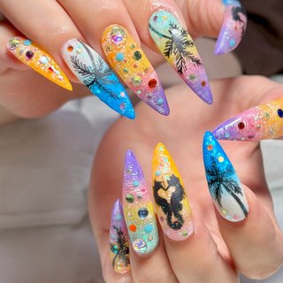 2026年】新着順｜#タツノオトシゴネイルのネイルデザイン｜ネイルブック