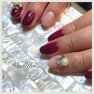 葡萄色ネイルのネイルデザイン 2ページ目 ネイルブック