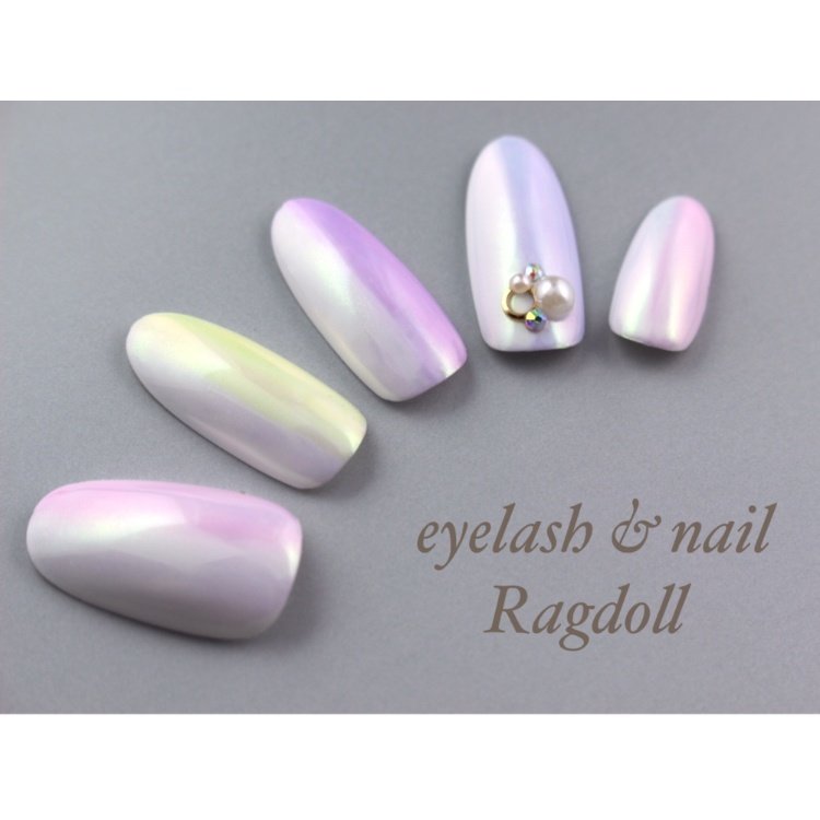 冬 成人式 ハンド シンプル グラデーション Nailsalon Ragdollのネイルデザイン No ネイルブック