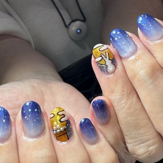 ステンドグラス/マグネットのネイルデザイン｜ネイルブック