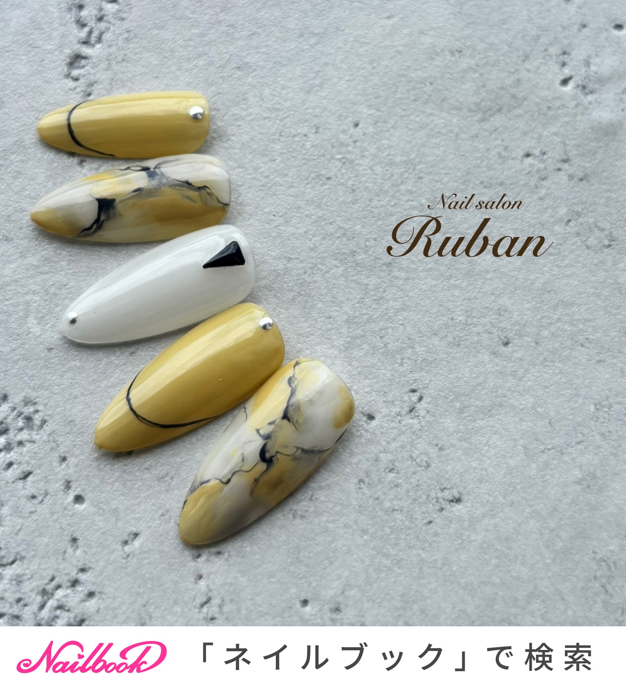 イエロー/ネイルチップ/黄色のネイルデザイン｜ネイルブック