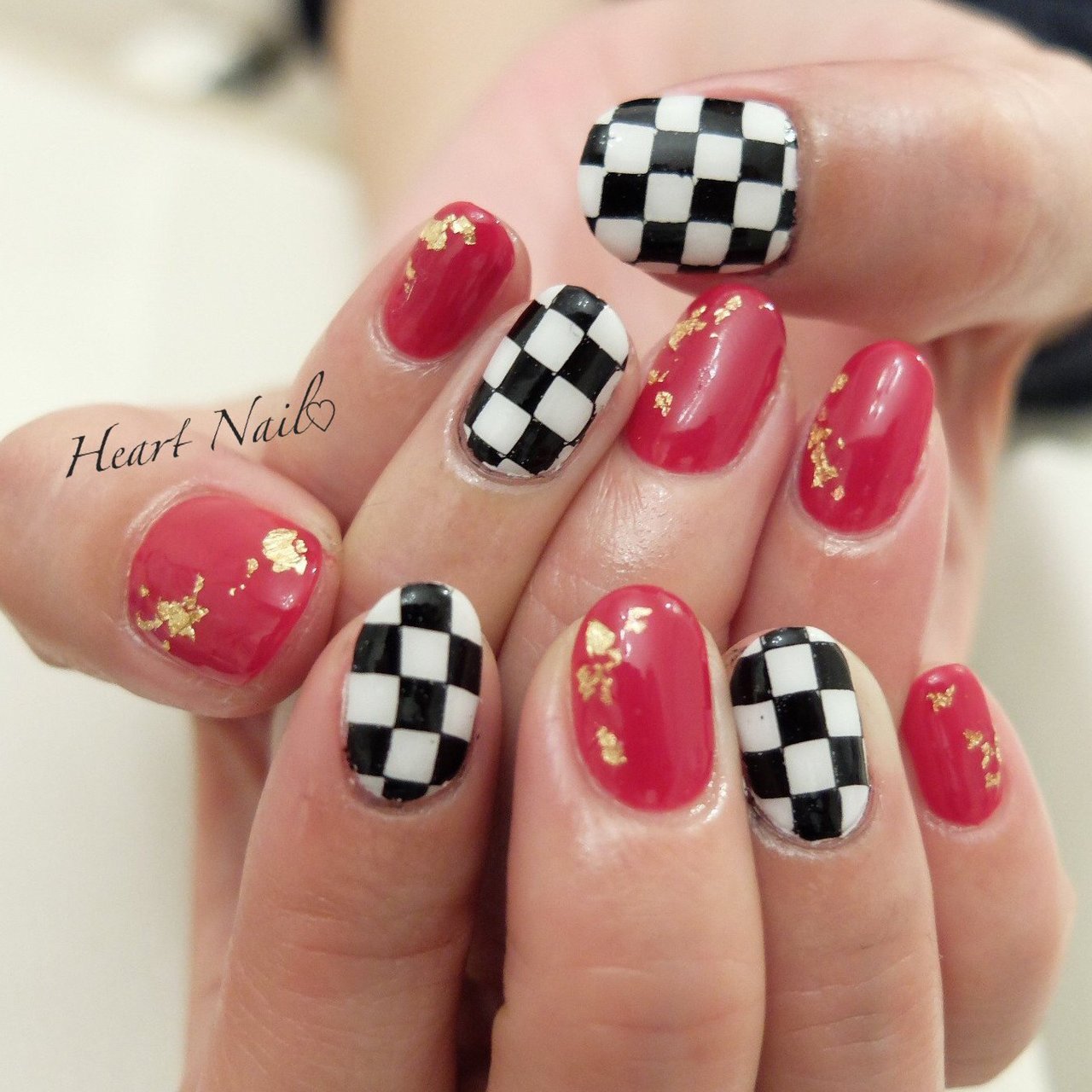 冬 お正月 成人式 卒業式 ハンド Heartnailのネイルデザイン No ネイルブック