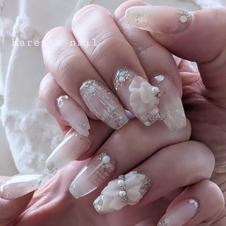 フラワー/スカルプチュアのネイルデザイン｜ネイルブック
