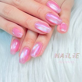 シンデレラパウダーのネイルデザイン｜ネイルブック