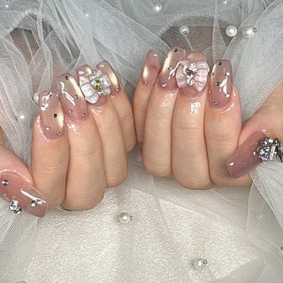 リボンパーツのネイルデザイン｜ネイルブック