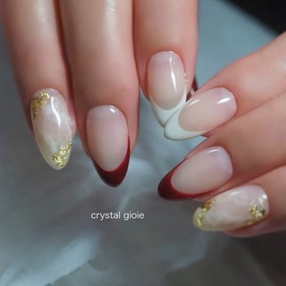 フレンチネイル(フレンチ)/ちゅるんネイルのネイルデザイン(2ページ目