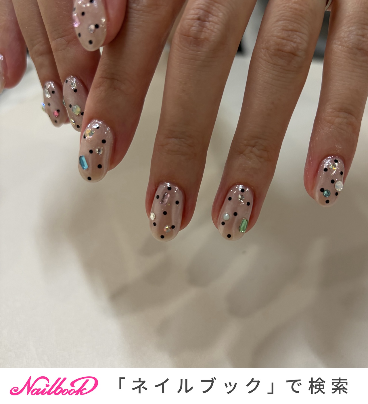 宝石箱ネイルのネイルデザイン｜ネイルブック