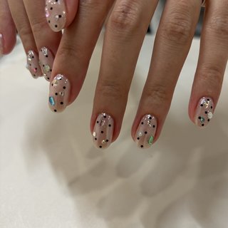 宝石箱ネイルのネイルデザイン｜ネイルブック