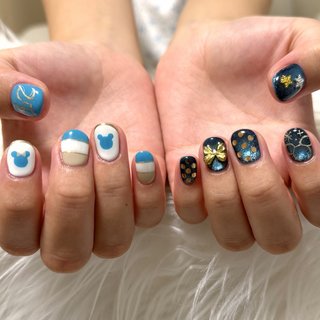 ディズニーネイル⁡のネイルデザイン｜ネイルブック