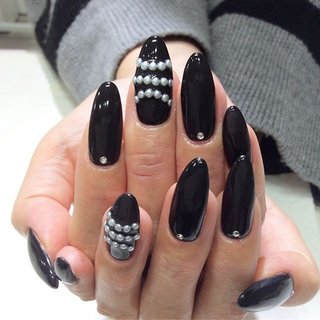 22年 新着順 パールアレンジネイルのネイルデザイン ネイルブック