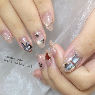 魔女の宅急便ネイルのネイルデザイン｜ネイルブック