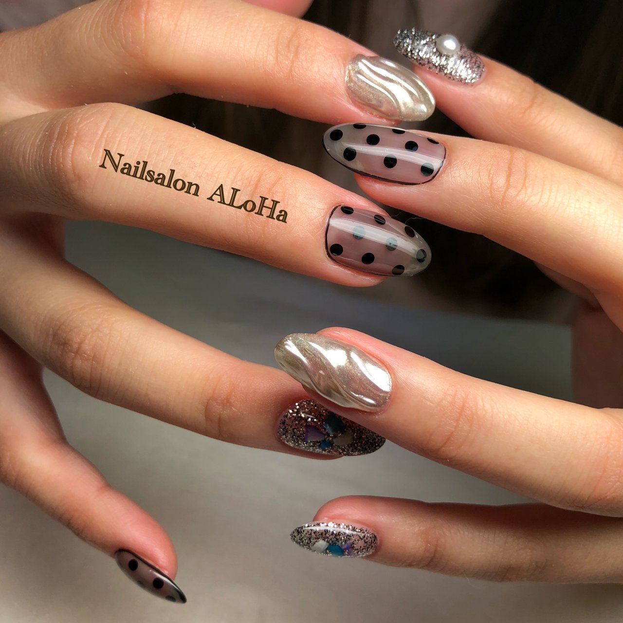 冬 卒業式 デート 女子会 ハンド Nailsalonalohaのネイルデザイン No ネイルブック