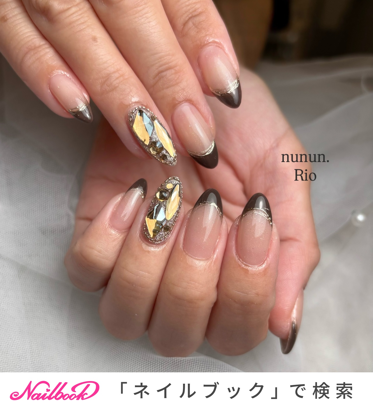 フレンチネイル(フレンチ)/ちゅるんネイルのネイルデザイン｜ネイルブック