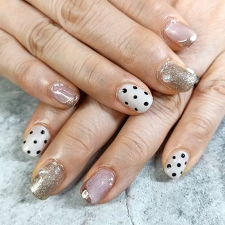 ミラーネイル(ミラー)/ワンホンネイルのネイルデザイン｜ネイルブック
